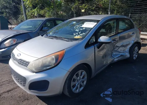 2013 Kia Rio Lx из США, поврежденный, VIN KNADM5A3XD6200220